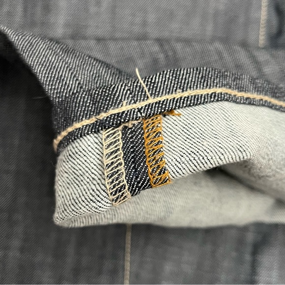 Artful Dodger size 34 - Raw Denim heavy indigo - baggy Y2K skateboard streetwear - Picture 9 of 10